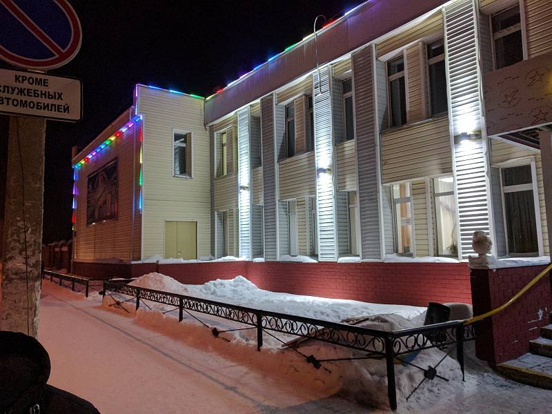 НПО "АЭК" осветила здание "Елабуга УкупрПласт" в г. Елабуга | Картинка 0